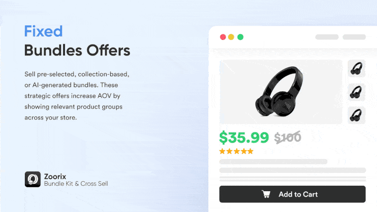 Animated Shopify listing screenshot, example 2