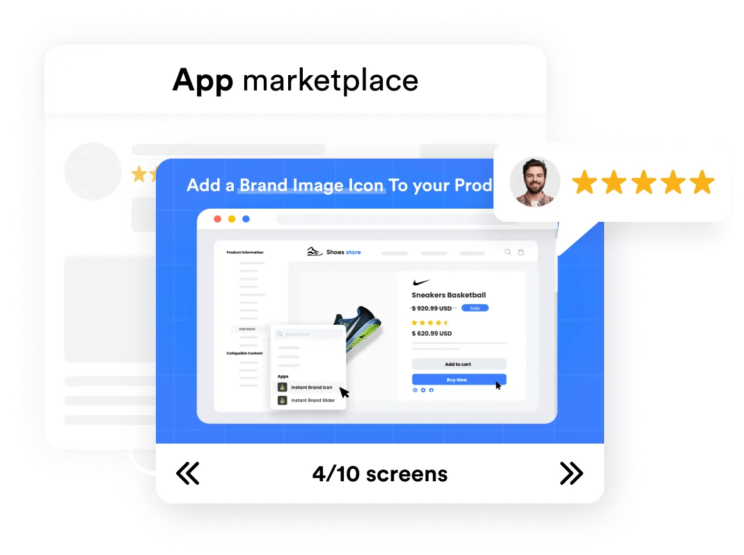 shopify app screenshots